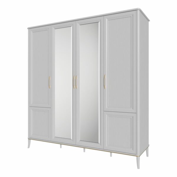 Шкаф 4х дв с 2мя зерк (СПГ ШК-4/1 ш/л)